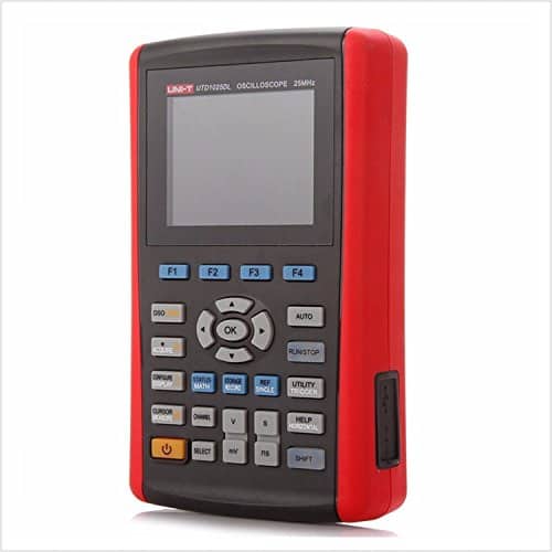 UNI-T UTD1025DL Osciloscopio Portatil de 25Mhz