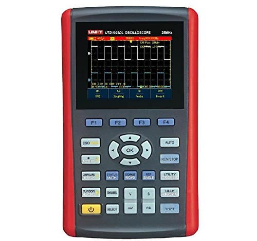 UNI-T UTD1025DL Osciloscopio Portatil de 25Mhz