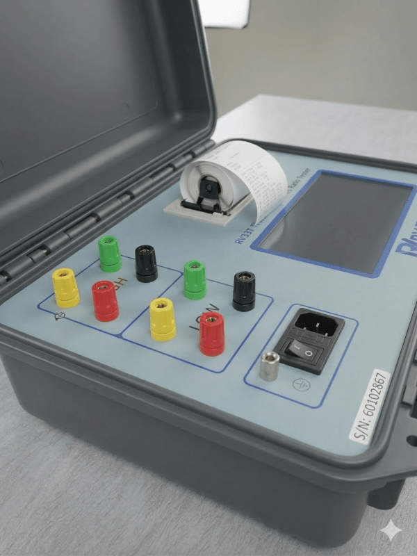 RV RV33T TTR Medidor de Relación de Transformación