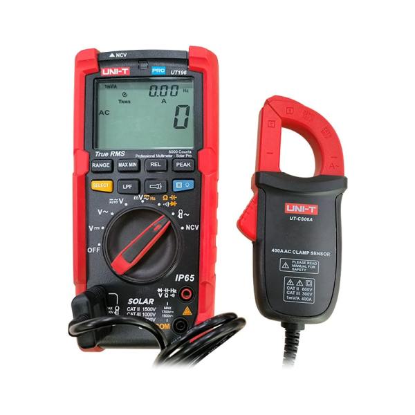 UNI-T UT-CS06A Pinza Adaptador para multimetro 600A
