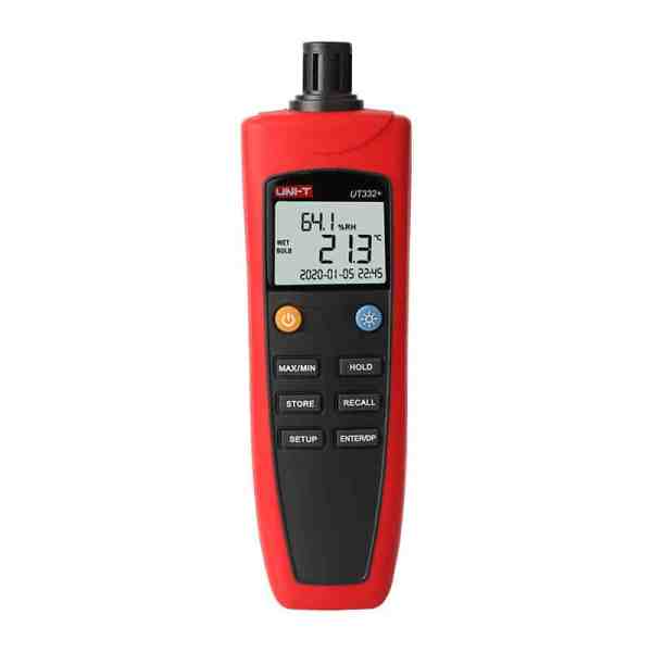 UNI-T UT332+ Medidor de temperatura y humedad profesional