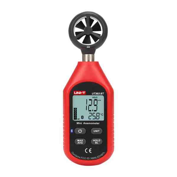 UNI-T UT363BT Anemometro Medidor de viento y temperatura Bluetooth