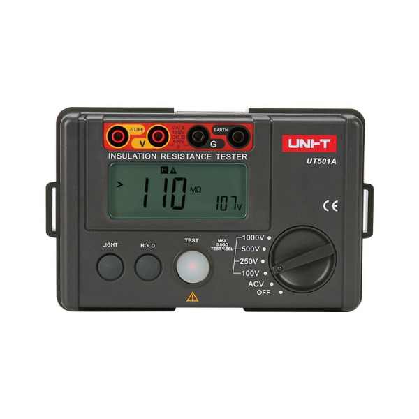 UNI-T UT501A Megohmetro Medidor de resistencia Aislamiento