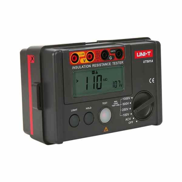 UNI-T UT501A Megohmetro Medidor de resistencia Aislamiento