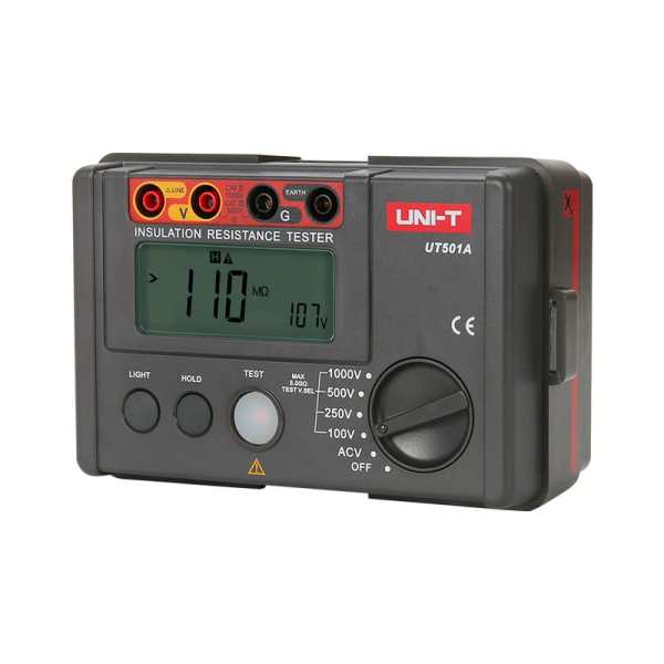 UNI-T UT501A Megohmetro Medidor de resistencia Aislamiento