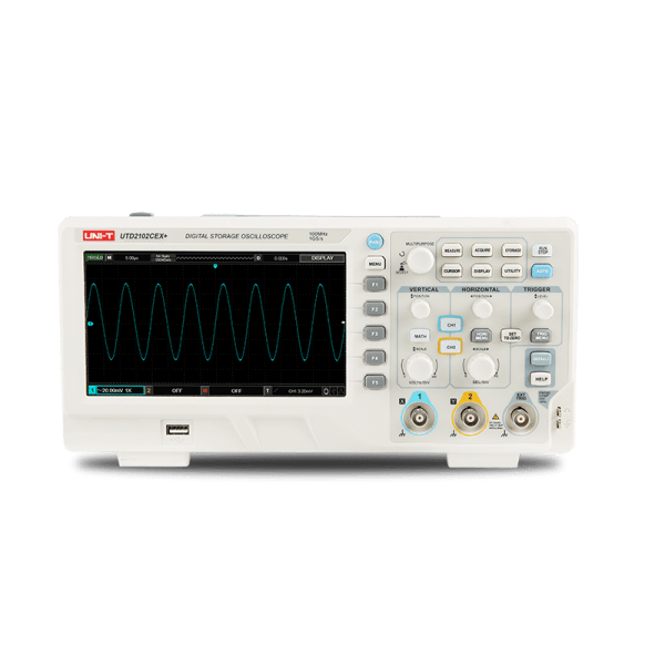 UNI-T Osciloscopio Doble canal UTD2102CEX+