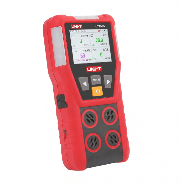 UNI-T UT334F+ DETECTOR DE GASES (4 GASES) SUCCIÓN FORZADA