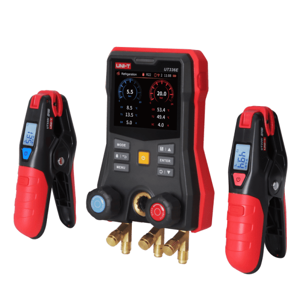 UNI-T UT336E-KIT Manometro digital con pinzas de temperatura