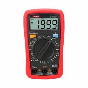 UNI-T UT33B+ MULTÍMETRO DE BOLSILLO 600V Y PRUEBA DE BATERIAS