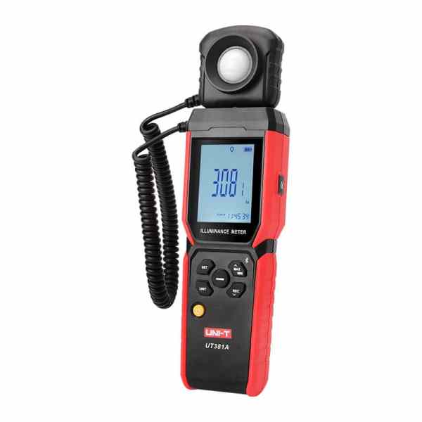 UNI-T UT381A Luxómetro Digital 400.000 Lux