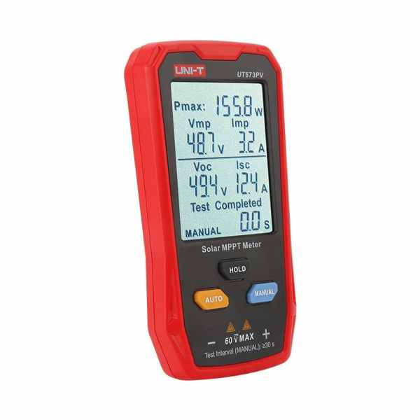 UNI-T UT673PV MPPT MEDIDOR DE POTENCIA SOLAR 800W