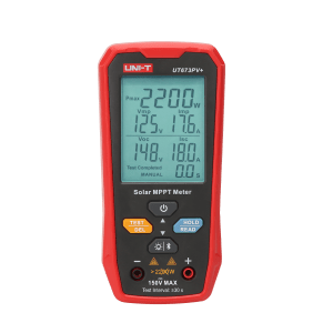 UNI-T UT673PV+ MPPT MEDIDOR DE POTENCIA SOLAR 1800W