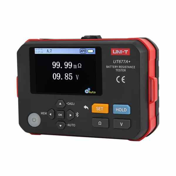 UNI-T UT677A+ MEDIDOR DE RESISTENCIA INTERNA DE BATERIAS